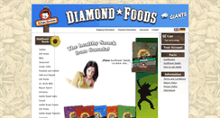 Desktop Screenshot of diamondfoods.de